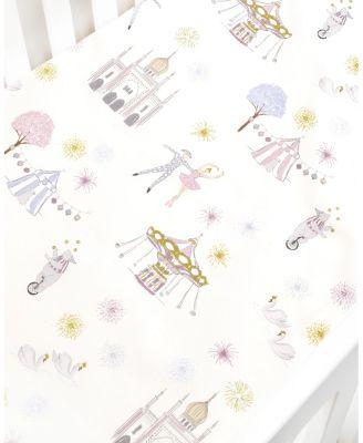 Adventures in Wonderland Crib Sheet by GOOSELINGS