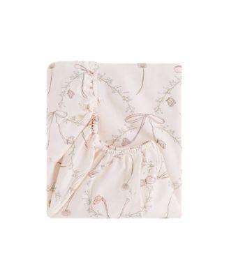 Bows & Butterfly Kisses Crib Sheet by GOOSELINGS