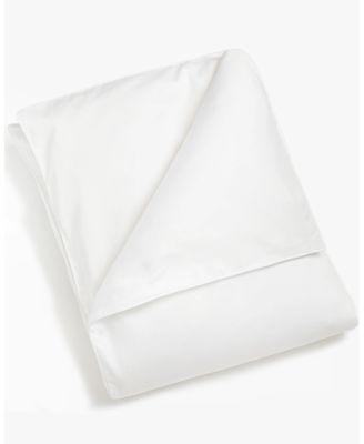 Solid White Baby Duvet Set by GOOSELINGS