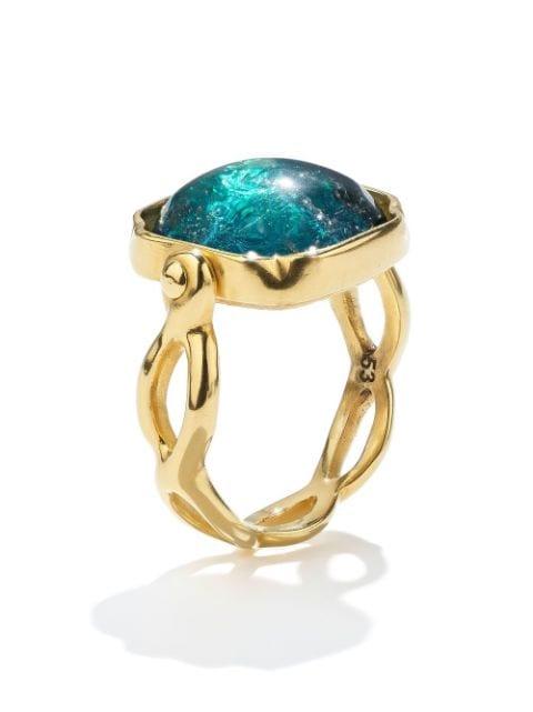 Cabochons squared ring by GOOSSENS
