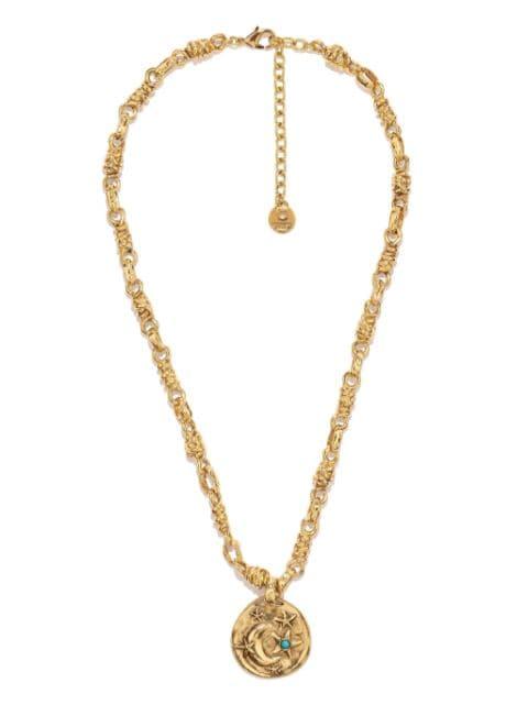 Talisman Astro Moon pendant necklace by GOOSSENS
