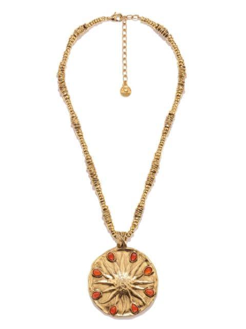 Talisman Astro Sun pendant necklace by GOOSSENS