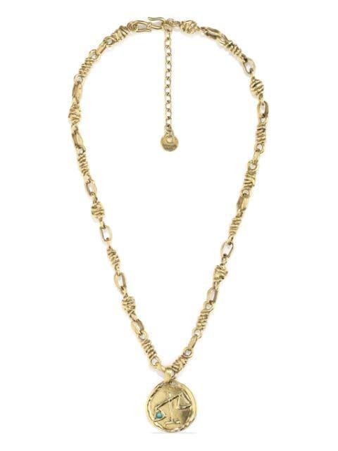 Talisman Libra medal necklace by GOOSSENS
