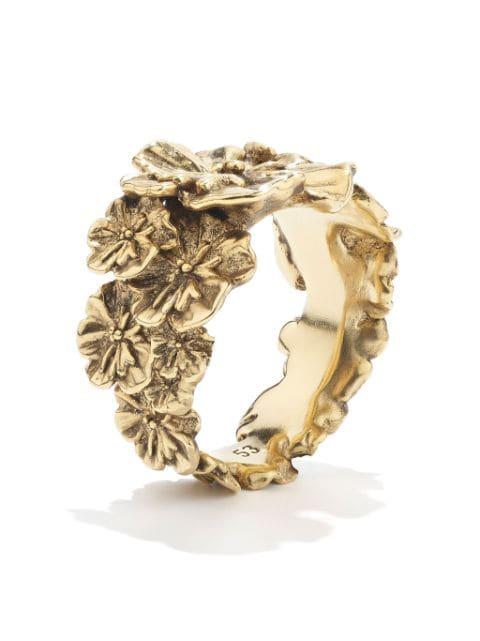Talisman Poppy Flower ring by GOOSSENS