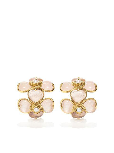 Trèfle clip-on earrings by GOOSSENS