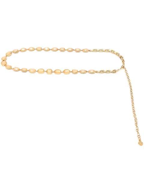 gemstone chain belt by GOOSSENS