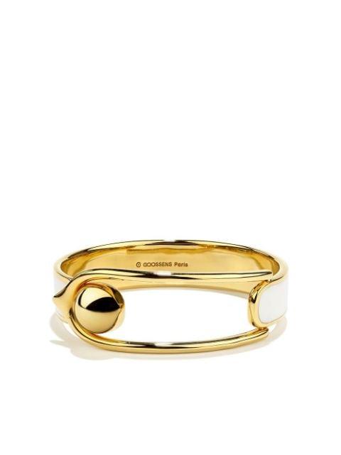 large Boucle gold-plated bracelet by GOOSSENS