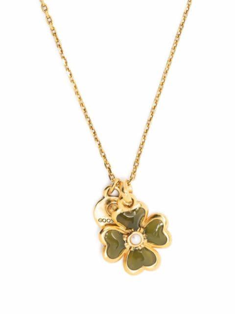 talisman four-leaf clover necklace by GOOSSENS