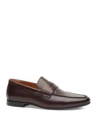 Men's Morgan Slip On Moc Toe Penny Loafers by GORDON RUSH