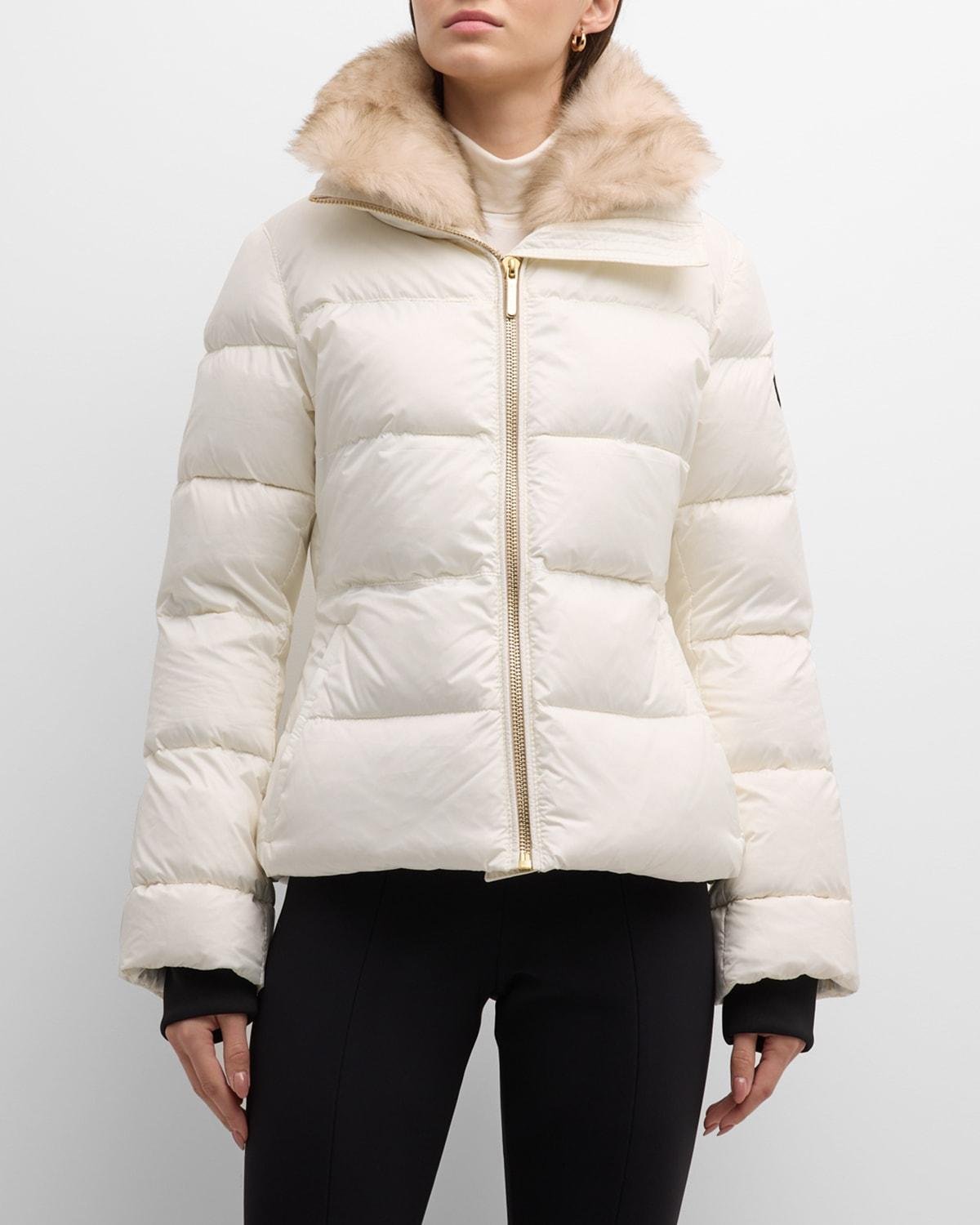 Apres-Ski Jacket With Detachable Toscana Lamb Collar by GORSKI