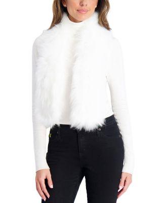 Cashmere Goat Knit Pull-Through Scarf by GORSKI