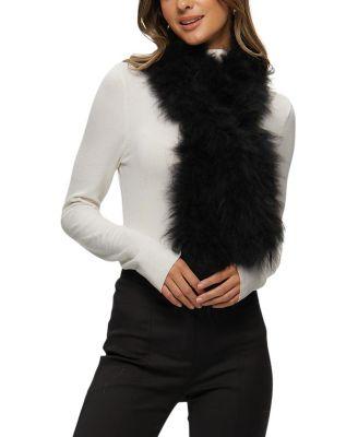 Cashmere Goat Knit Pull-Through Scarf by GORSKI