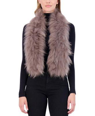 Cashmere Goat Knit Pull-Through Scarf by GORSKI