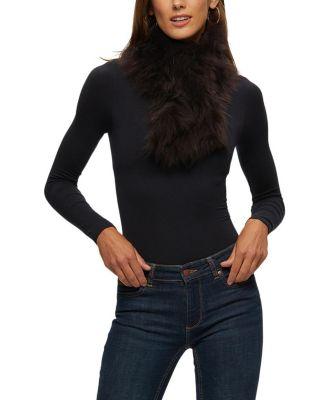 Knit Cashmere Goat Pull-Through Scarf by GORSKI