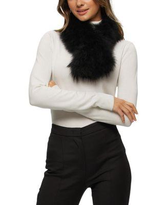 Knit Cashmere Goat Pull-Through Scarf by GORSKI