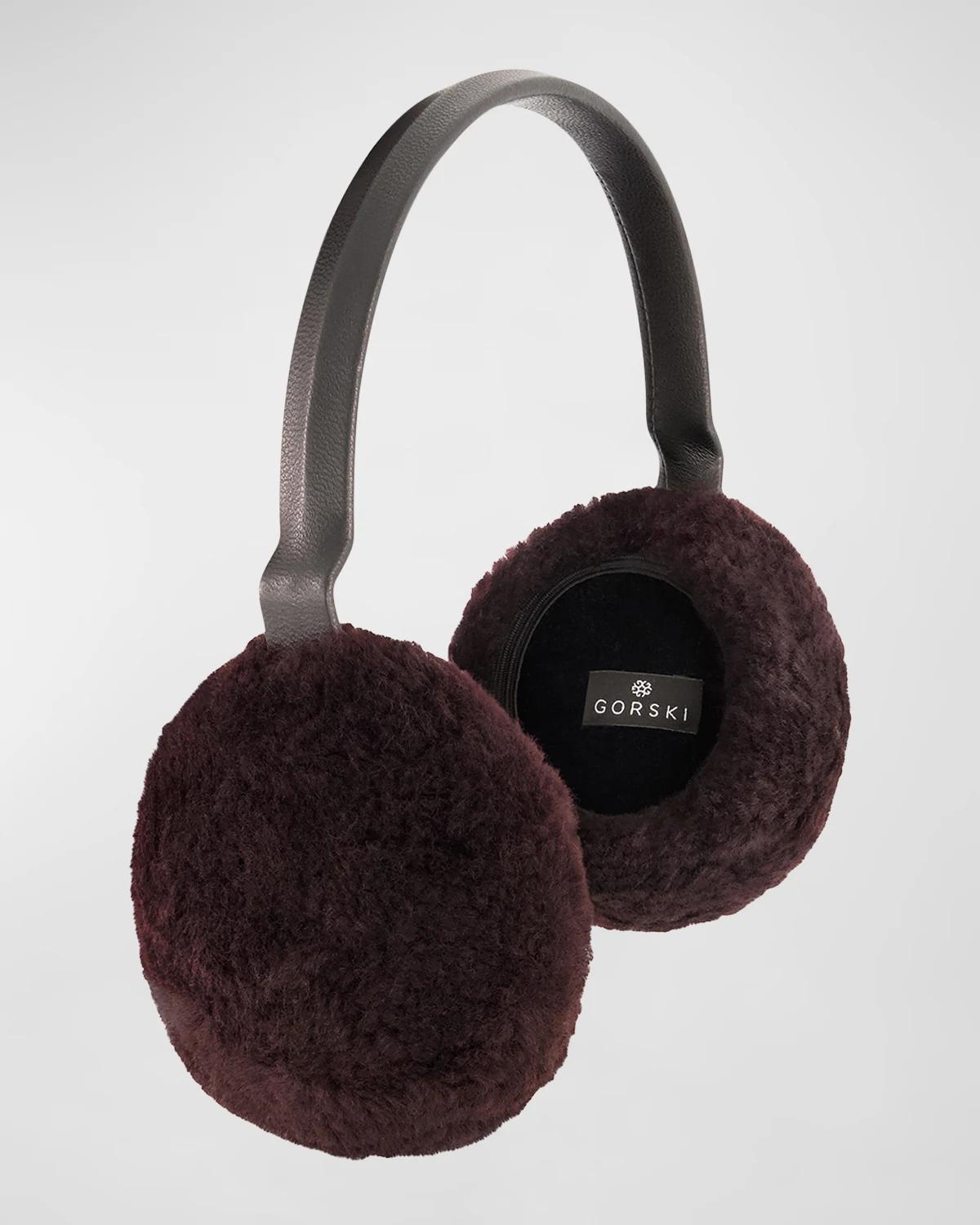 Lamb Shearling Earmuffs by GORSKI