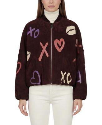 Metis Suede Bomber Zip Jacket by GORSKI