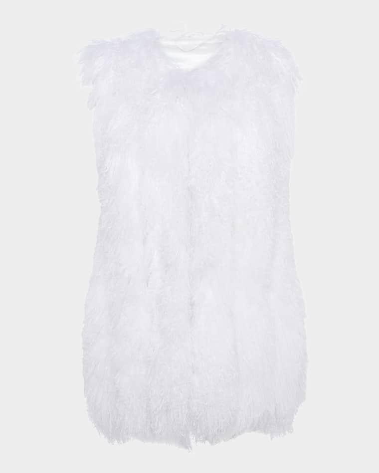 Monoglian Lamb Vertical Layer Vest by GORSKI