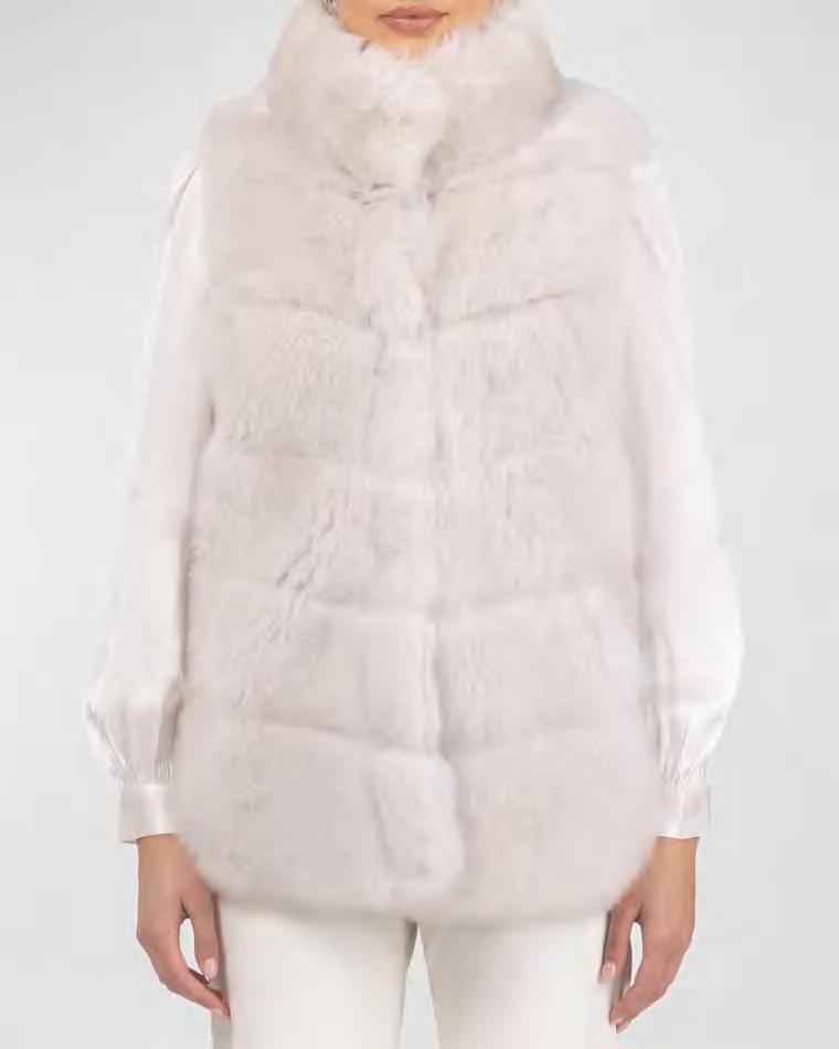 Reversible Merinillo Lamb Shearling Vest by GORSKI
