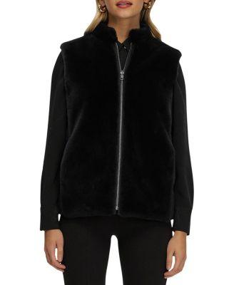 Reversible Select Shearling Lamb Vest with Loro Piana Wool and Cashmere Quilted Down Back by GORSKI