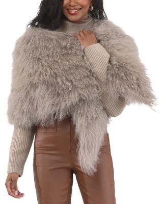 Select Mongolian Lamb Shawl by GORSKI