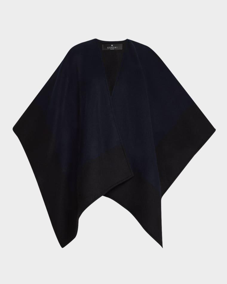 Select Reversible Wool Cape by GORSKI