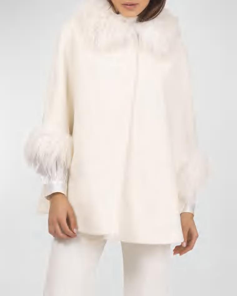 Select Wool & Lamb Cape by GORSKI
