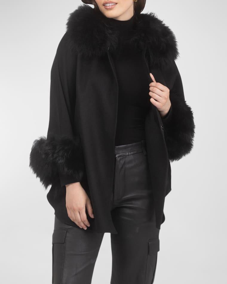 Select Wool & Lamb Cape by GORSKI