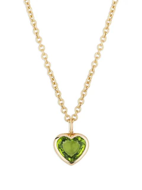 G-One heart-shaped pendant necklace by GOSHWARA