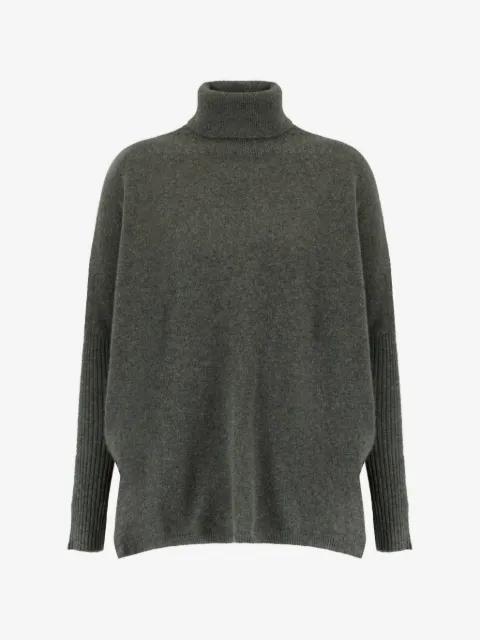 roll neck cashmere sweater by GOTHA