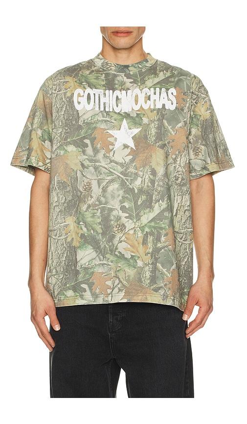 Gothicmochas Rockstar Tee in Green by GOTHICMOCHAS