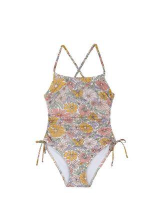 Girls' Soft Bloom Criss Cross Back Adjustable One Piece - Little Kid by GOTTEX KIDS