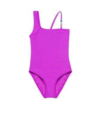 Girls' Sun Beading Asymmetrical Beaded One Piece - Little Kid by GOTTEX KIDS