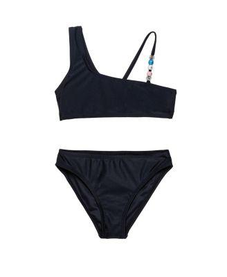 Girls' Sun Beading Asymmetrical Beaded Swim Set - Little Kid by GOTTEX KIDS