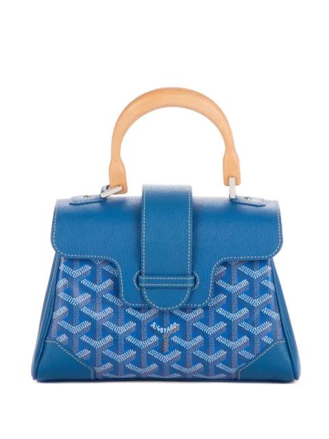 2000s top-handle chevron bag by GOYARD 