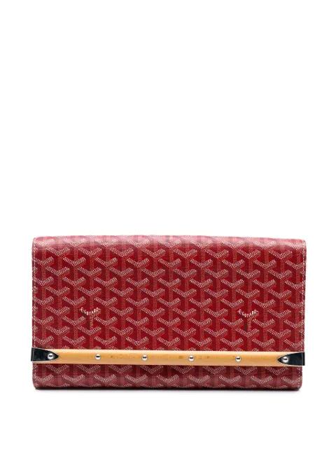2012 Goyardine Monte Carlo Bois clutch bag by GOYARD 