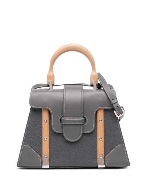 2018 Leather Saigon Structured MM satchel by GOYARD 