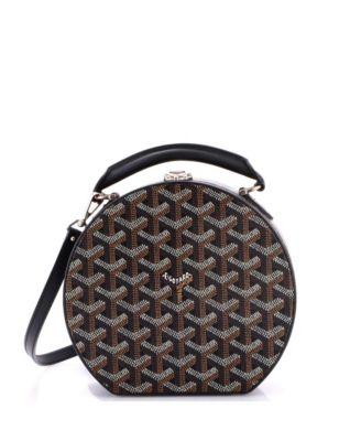 Alto Hatbox Bag Coated Canvas by  GOYARD
