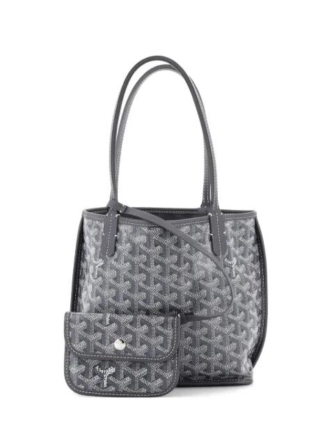 Anjou Reversible Tote Coated Canvas Mini satchel by GOYARD 