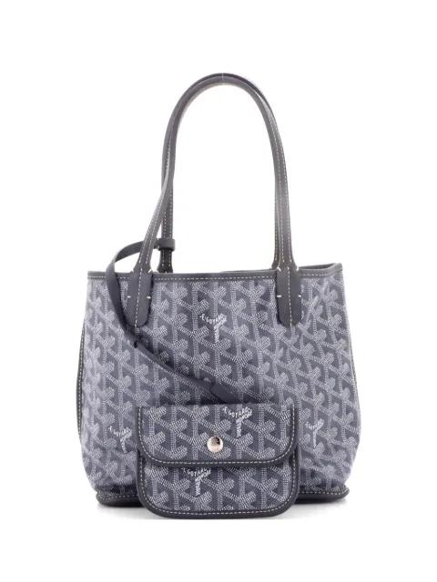 Anjou Reversible Tote Coated Canvas Mini satchel by GOYARD 