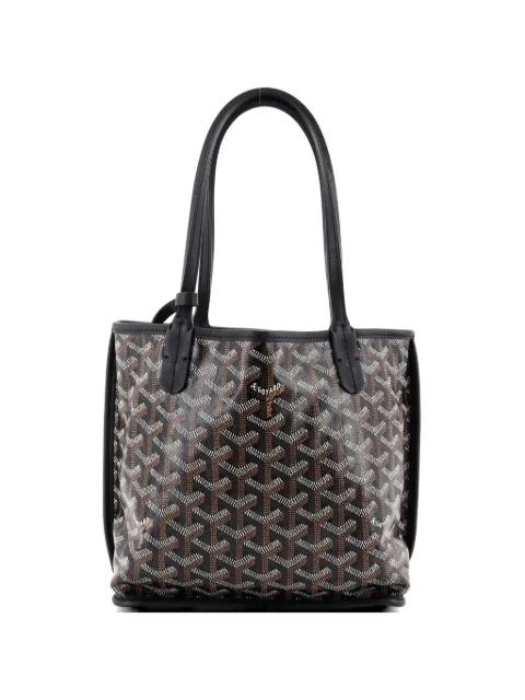 Anjou Reversible Tote Coated Canvas Mini satchel by GOYARD 