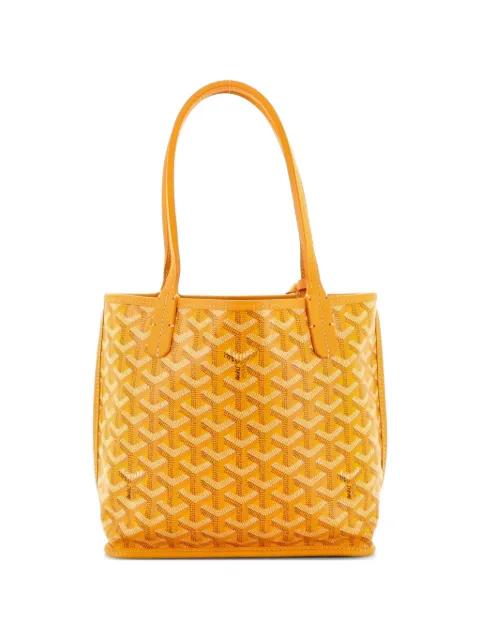 Anjou Reversible Tote Coated Canvas Mini satchel by GOYARD 