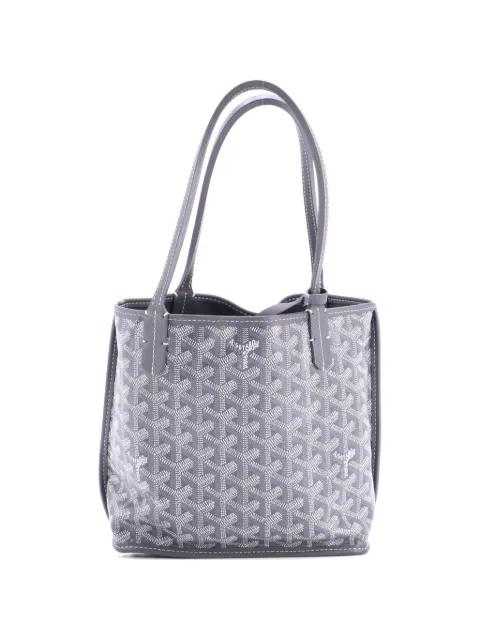 Anjou Reversible Tote Coated Canvas Mini satchel by GOYARD 