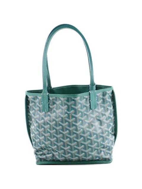 Anjou Reversible Tote Coated Canvas Mini satchel by GOYARD 