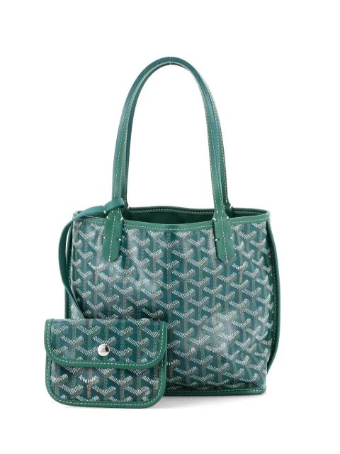 Anjou Reversible Tote Coated Canvas Mini satchel by GOYARD 
