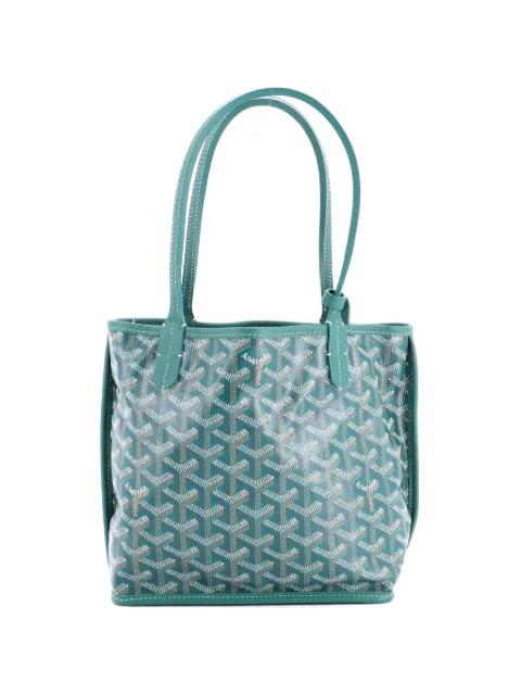 Anjou Reversible Tote Coated Canvas Mini satchel by GOYARD 