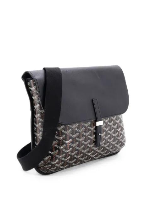 Coursier Messenger Bag Coated Canvas and Leather crossbody bag by GOYARD 