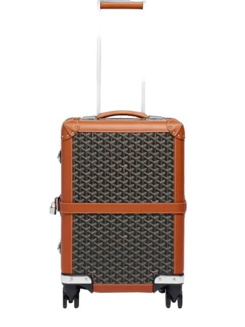 Goyardine canvas trolley suitcase by GOYARD 