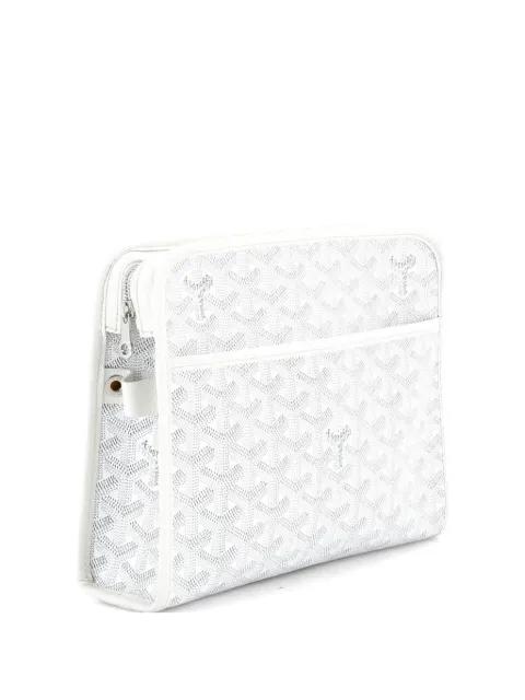 Jouvence Toiletry Pouch Coated Canvas MM clutch bag by GOYARD 