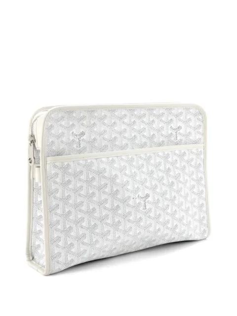 Jouvence Toiletry Pouch Coated Canvas clutch bag by GOYARD 